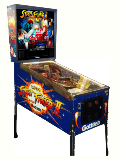 STREET FIGHTER II PINBALL MACHINE